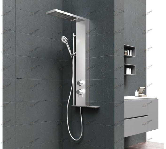 Gruppo Geromin Настенная душевая стойка с ручным душем Musa sun-id-1421286