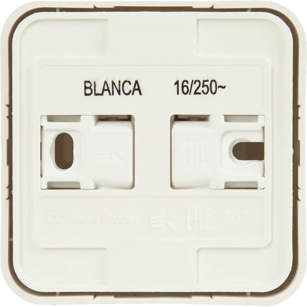Розетка накладная Schneider Electric Blanca с заземлением со шторками цвет белый 86721645 STLM-2111228 SYSTEME ELECTRIC - Вид №3
