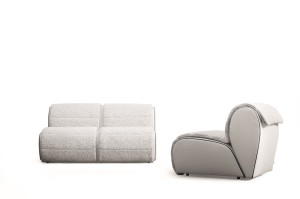 Съемное кресло из ткани