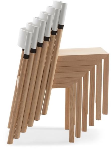Lago Эргономичное штабелируемое кресло из дуба sun-id-1424451 - Вид №2