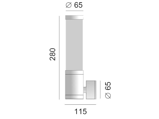 Алюминиевый светодиодный наружный настенный светильник BEL-LIGHTING ARCH-00054504 - Вид №2