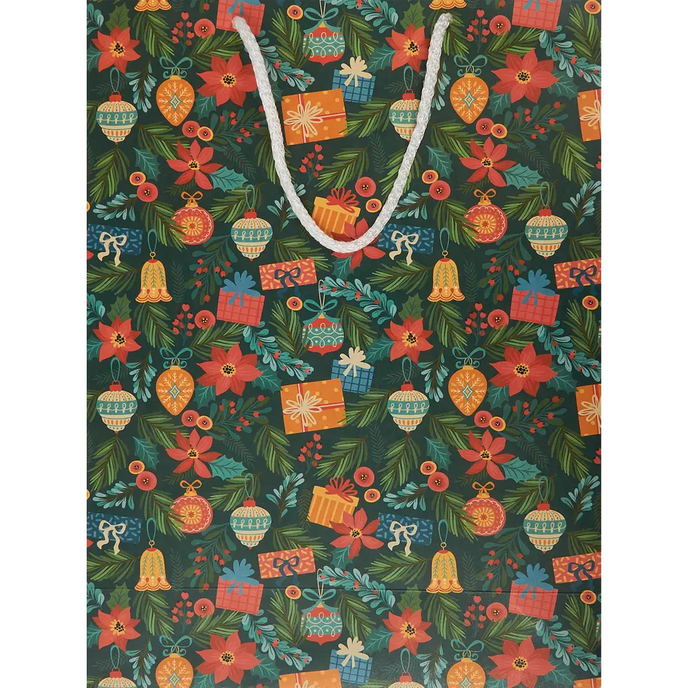 Пакет подарочный «Зеленый» 30х40 см Симфония STLM-2177530 - Вид №1