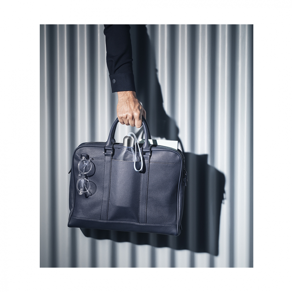 EVA SOLO 505012 Бутылка плоская 0.5 л, голубая Пластик, силикон, нержавеющая сталь  - Вид №1