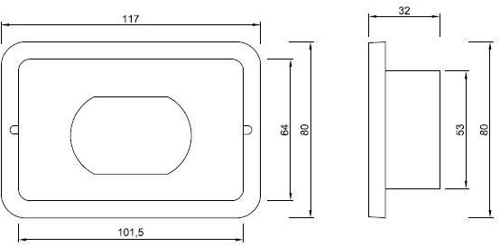 ENGI Светодиодный ступень из анодированного алюминия  En400  - Вид №1