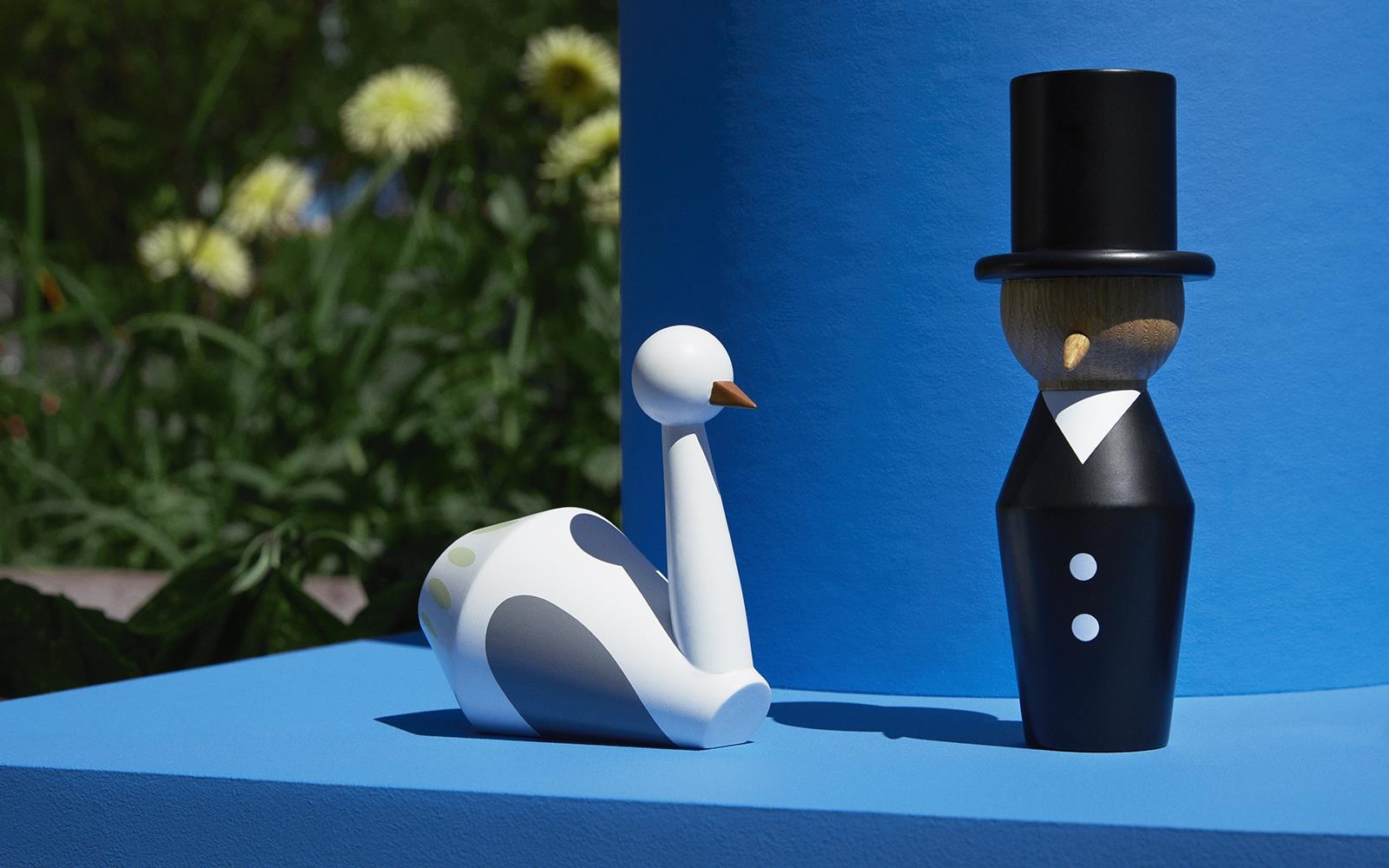 5000217 Сказочные фигурки Рассказчик Large Black Normann Copenhagen  - Вид №1