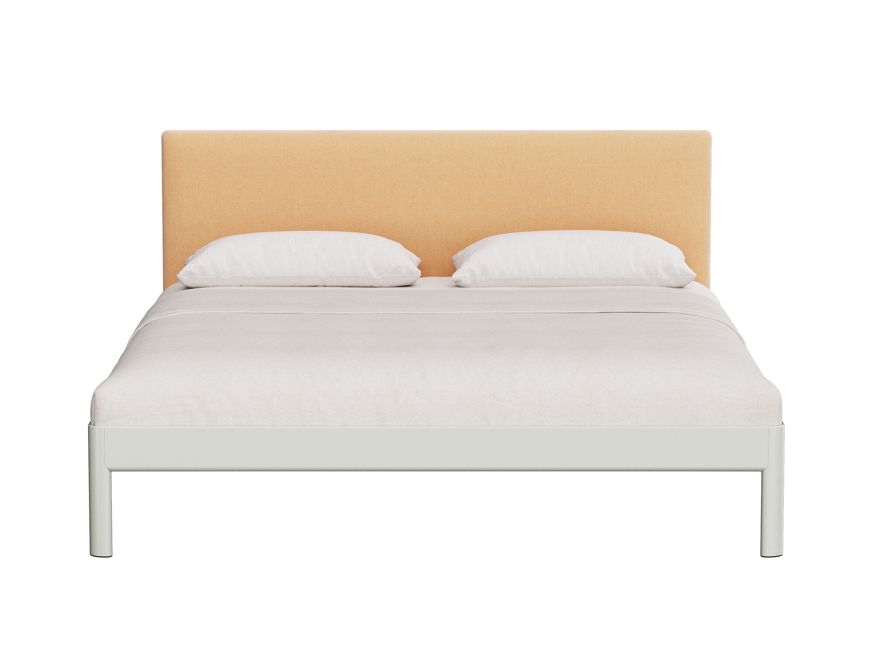 Алюминиевая двуспальная кровать с мягким изголовьем Noah Living Heia ARCH-00072441 - Вид №4