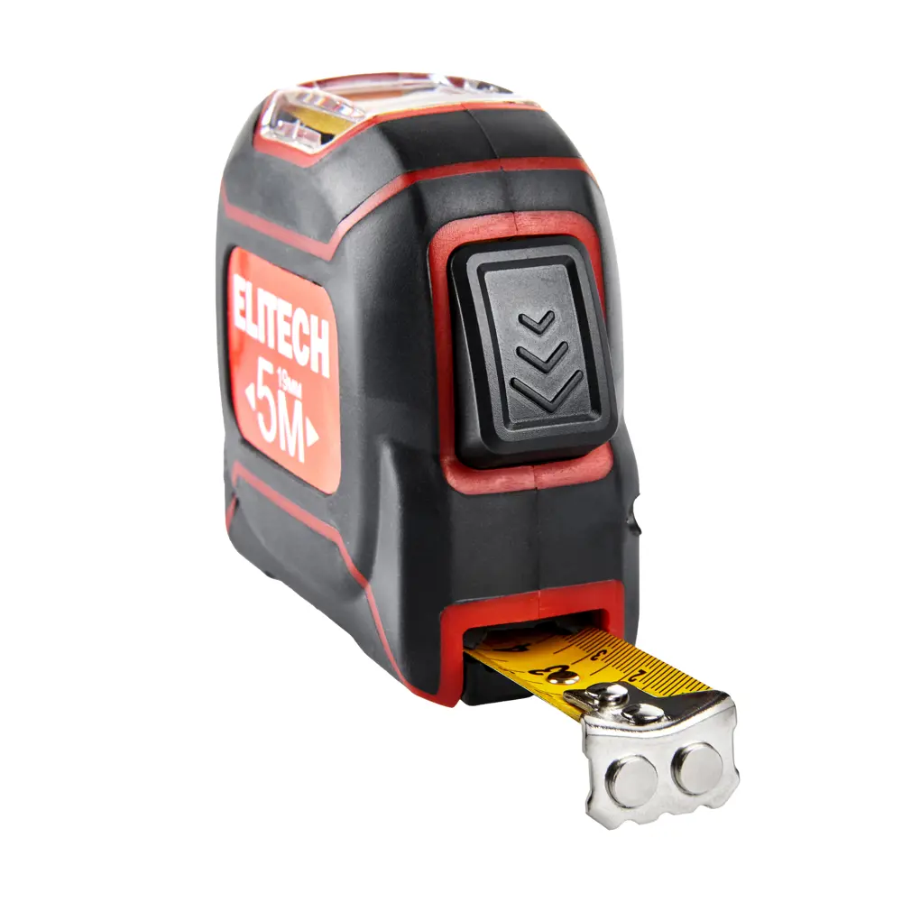 Elitech Рулетка с магнитным наконечником 5м для точных измерений 89433526 STLM-1566062 - Вид №7