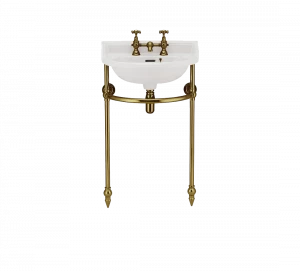 Gentry Home Таз большой белый Victorian Бронза GH102930