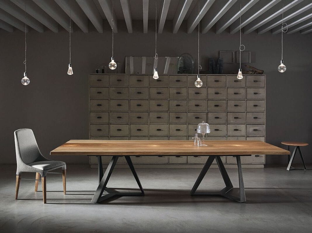 Обеденный стол из алюминия и SuperMarmo Bontempi Casa Millennium ARCH-00093325 - Вид №4