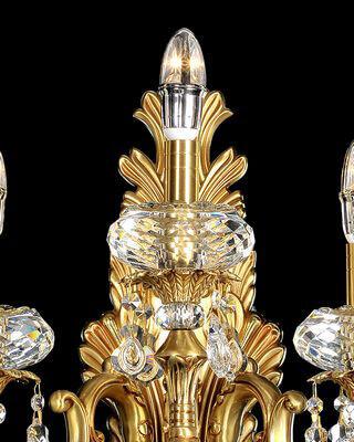 Бра настенное бронзовое Lumien Hall "Воллис" 3 20176.02.04.03 LUMIEN HALL ВОЛЛИС 00-3889055 Бронза  - Вид №1