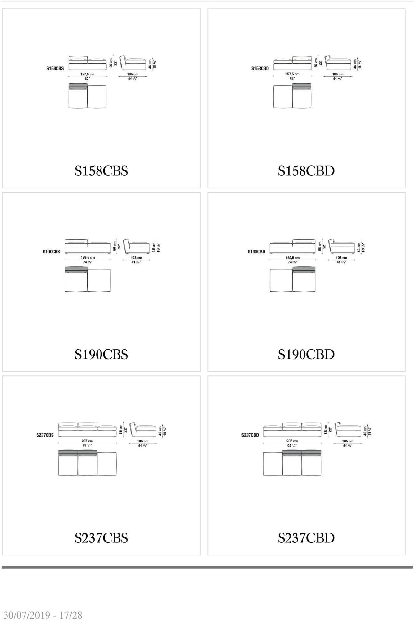 Maxalto Модульный тканевый диван с шезлонгом Solatium sun-id-1479911 - Вид №18