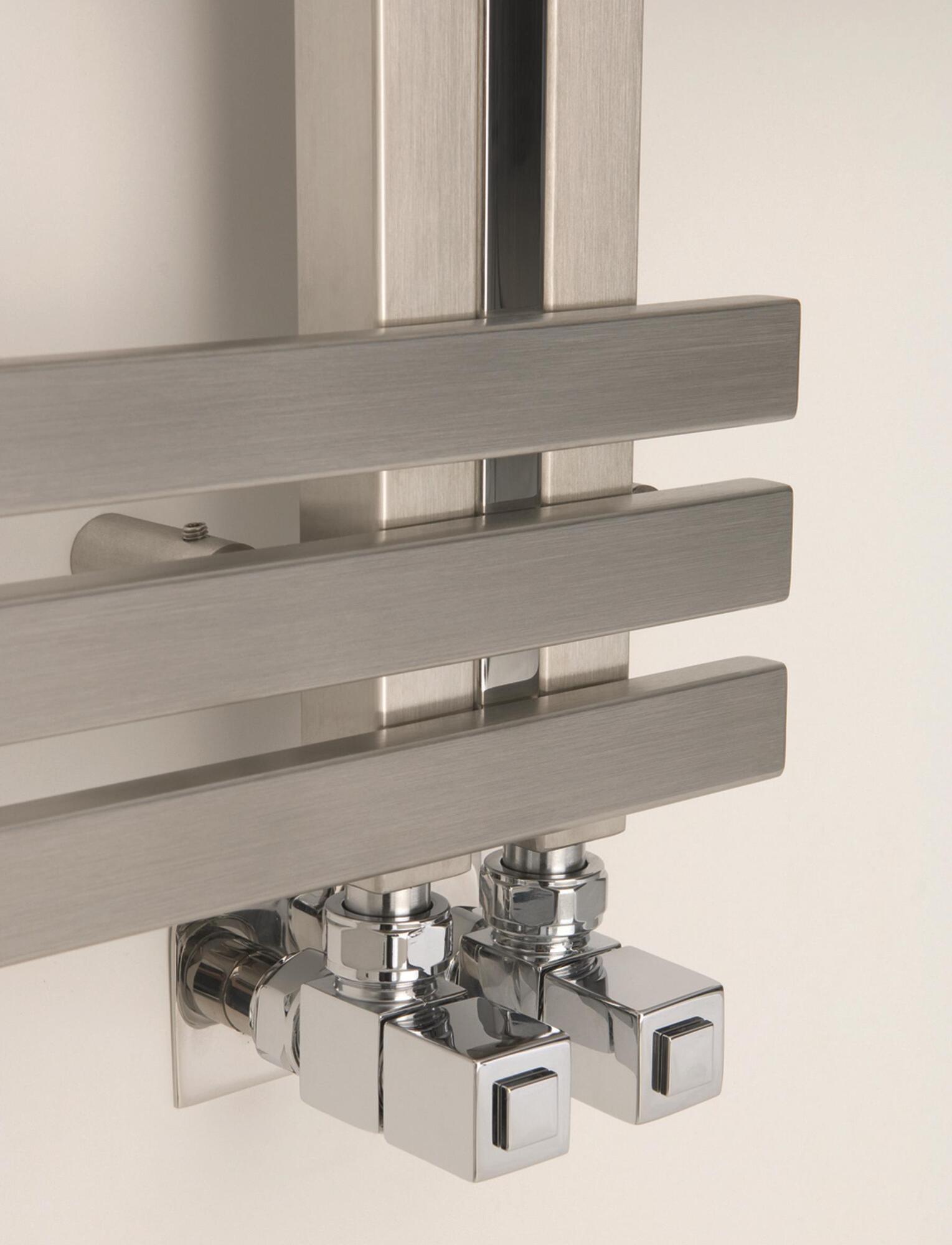 Полотенцесушитель Hammam STORM Stainless steel  комбинированный; электрический или водяной Сталь  - Вид №27