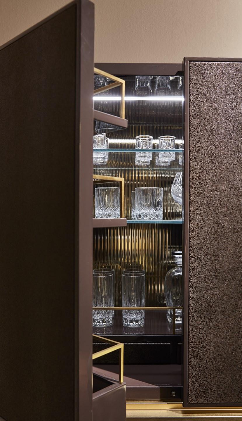 Paolo Castelli Барная стойка из металла и меди со встроенной подсветкой For living sun-id-1454397 - Вид №8