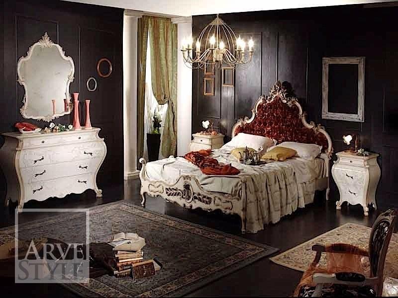 Arvestyle Прикроватная тумбочка из массива дерева с ящиками Persia Lv-1256 - Вид №1