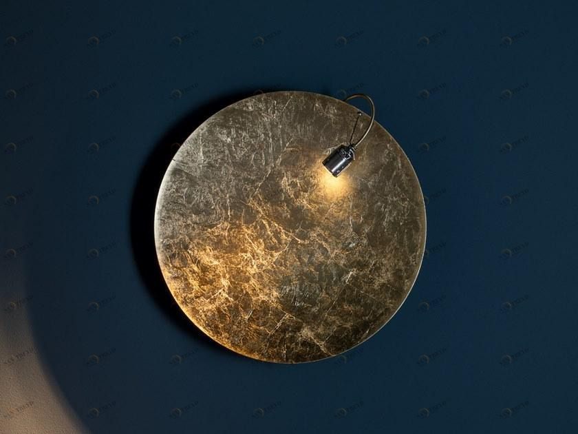 Catellani & Smith Настенный светильник из алюминия Luci d'oro sun-id-1387462