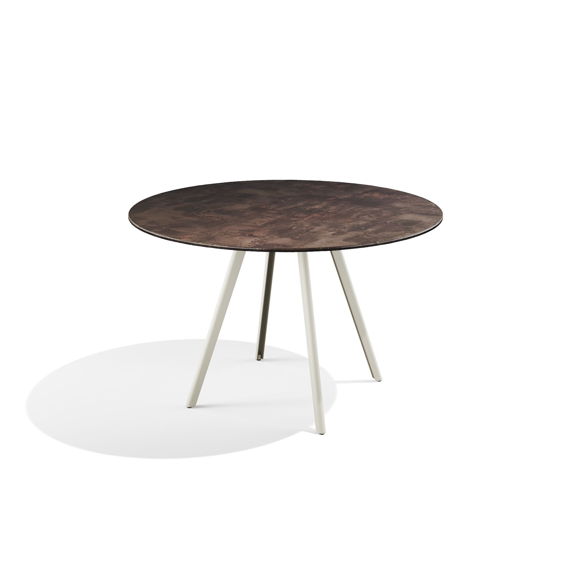 Круглый стальной стол с порошковым покрытием BABEL D ARCH-00152397 - Вид №2