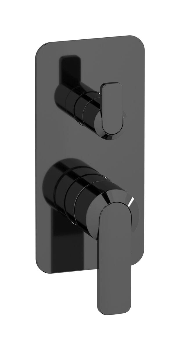 Однорычажный смеситель для душа с 2 отверстиями и переключателем IB C-67 ARCH-00029548 - Вид №3