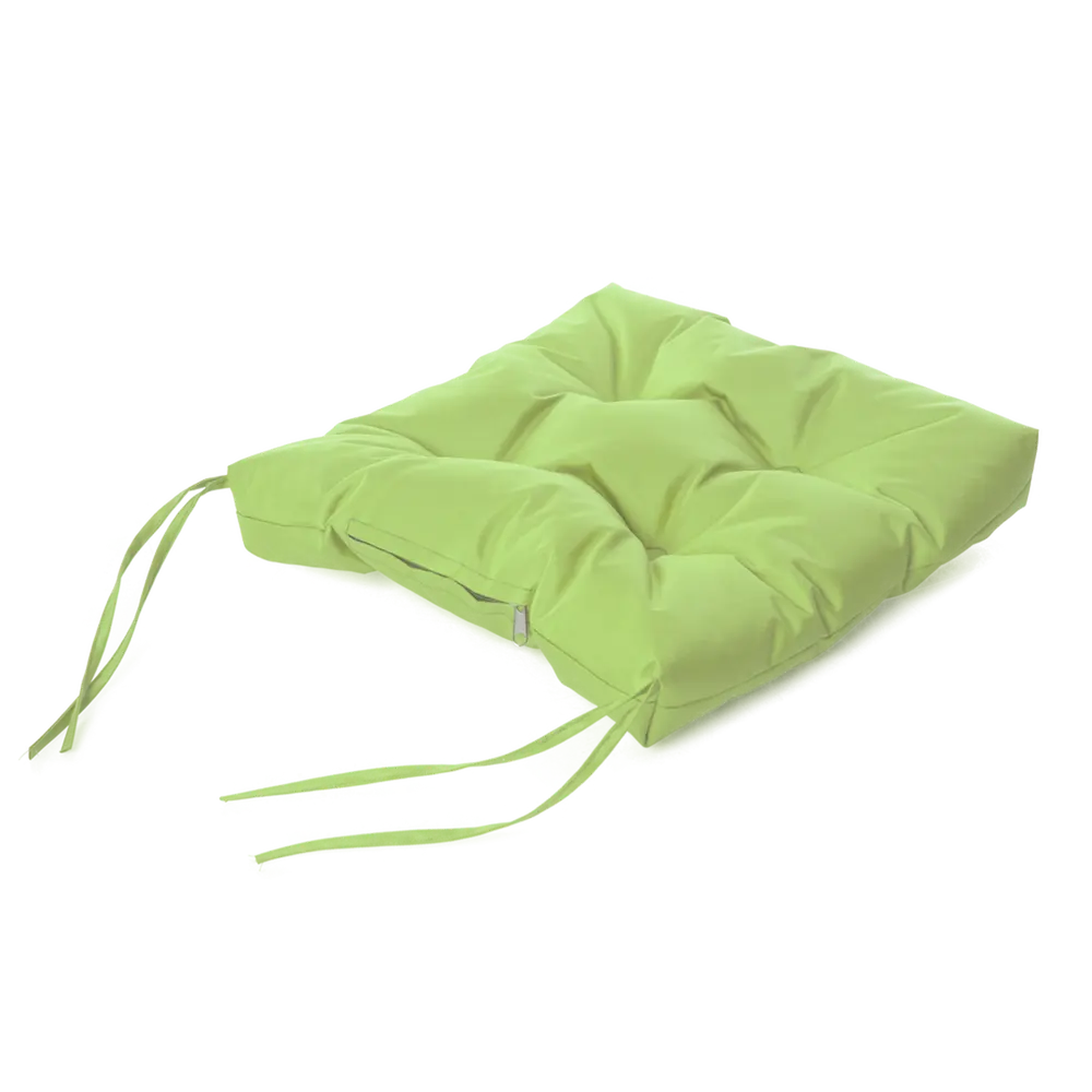 Подушка для стула Туба-Дуба Дачные Посиделки ПДП002 40x40 см цвет салатовый STLM-2207527 - Вид №1