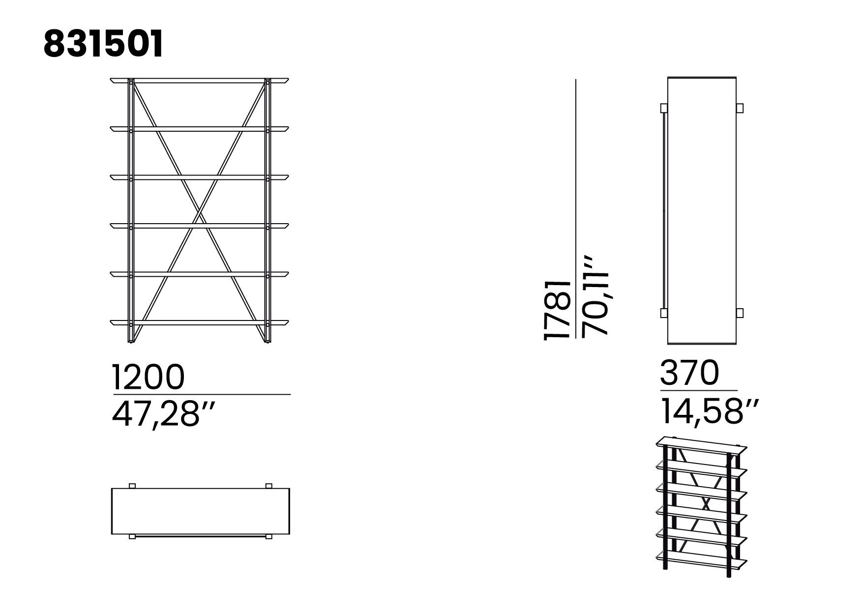 Книжный магазин в день animovel Тайга ARCH-00125990 - Вид №3