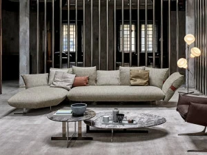 Arketipo Диван из ткани с шезлонгом Smooth operator