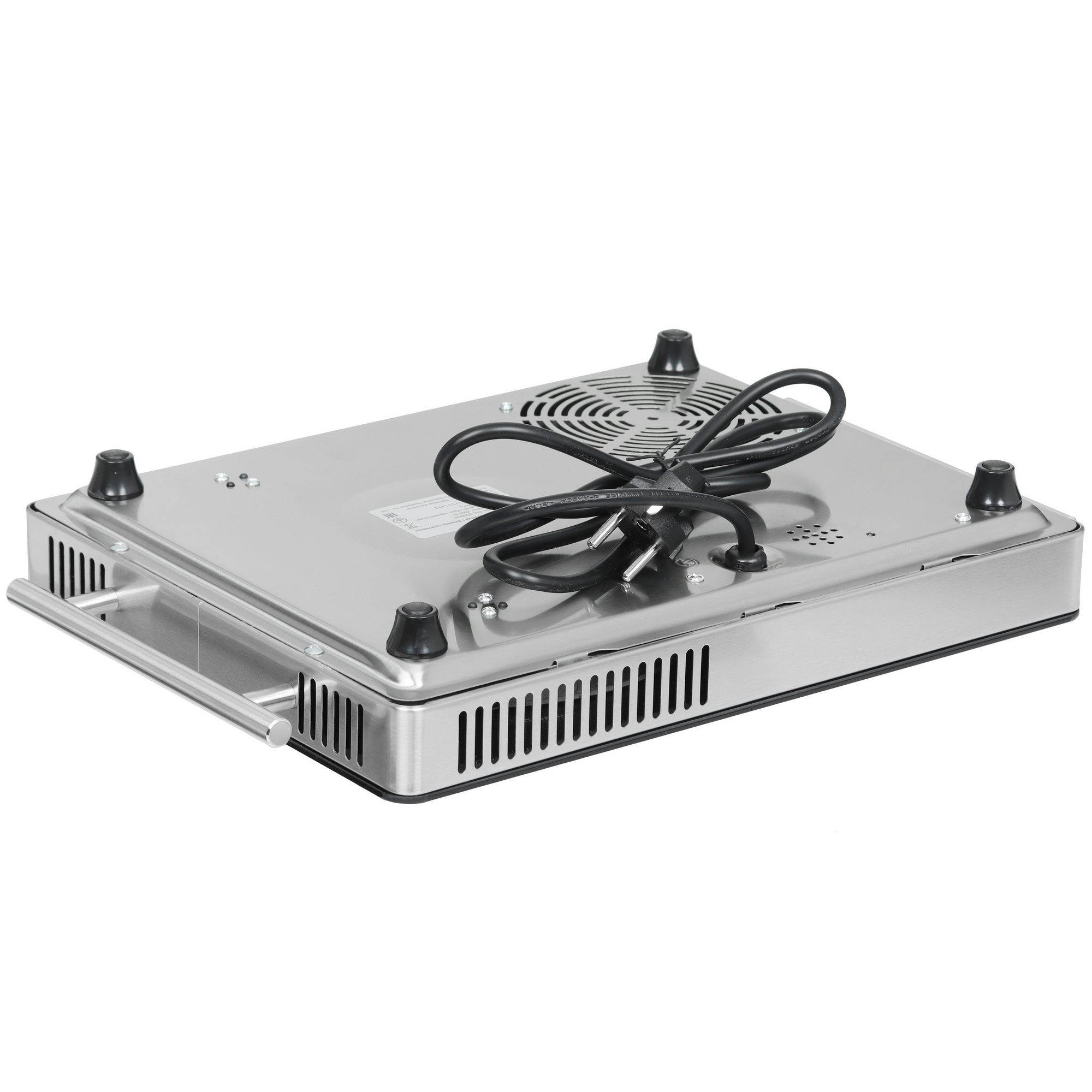 9005264 Плита компактная электрическая DEXP IRC-2000SS черный STDN-0007653 - Вид №4