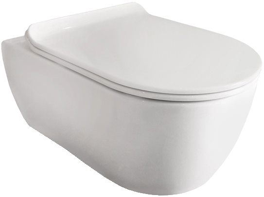 NC2038V Подвесной унитаз SSWW NC - Вид №2