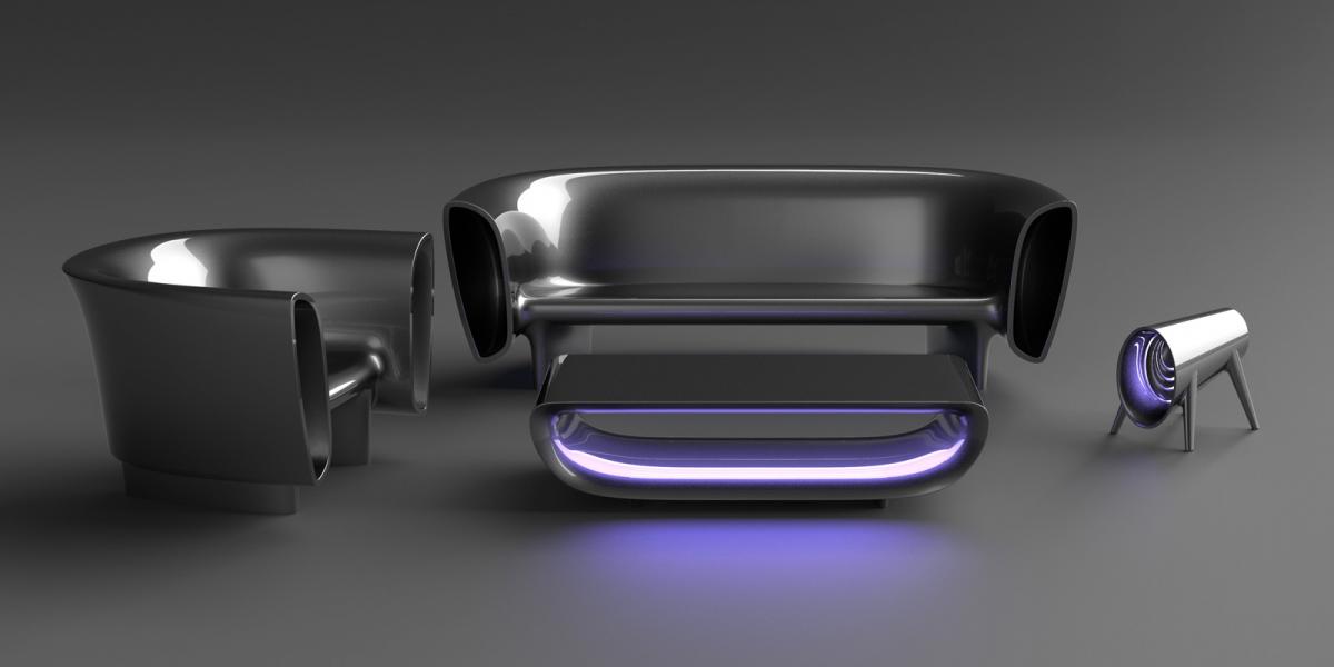 007558 Столик Bum-Bum Vondom Bum Bum - Вид №2