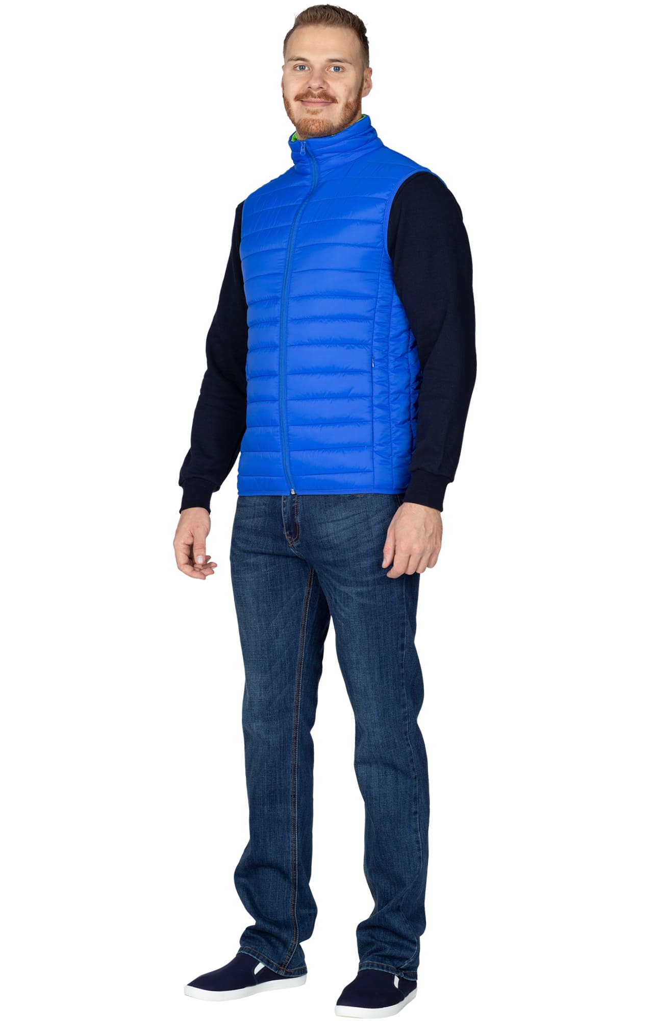 4960664 Жилет стеганый  royal blue El-Risto  Демисезонная одежда размер XS (84)  - Вид №2