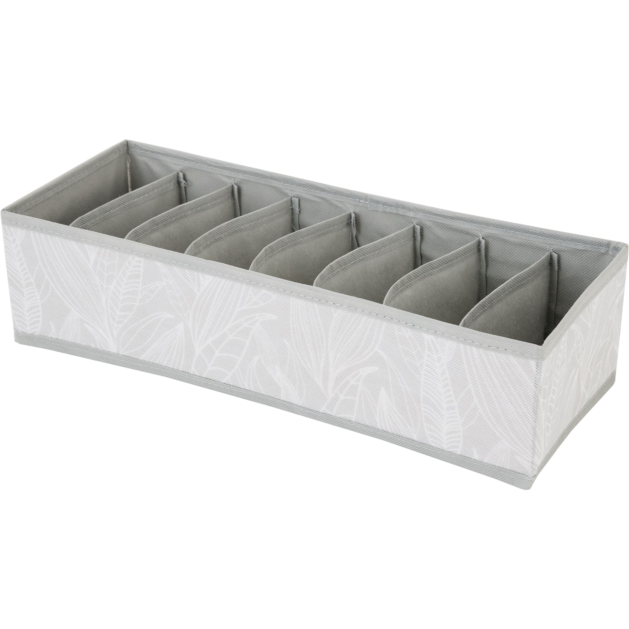 88656509 Органайзер для хранения , 150x100x400 мм, 6 л, полипропилен, цвет серый GRACE Santreyd