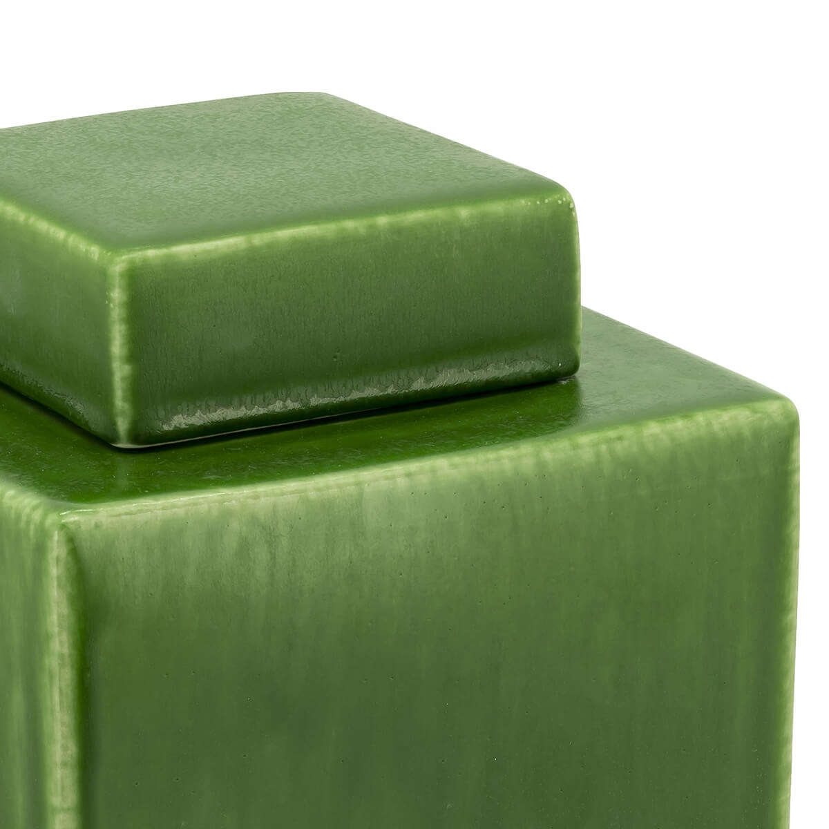 201050-70 ABHIKA КОРОБКА ПЕЧЕНЬЯ GEO BIG GREEN  - Вид №1