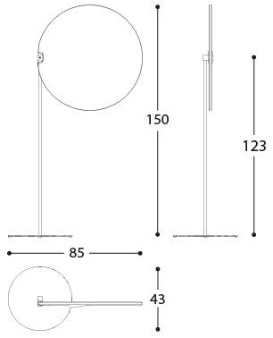 Varaschin Зонтик из технической ткани пвх Emma sun-id-1446254 - Вид №8