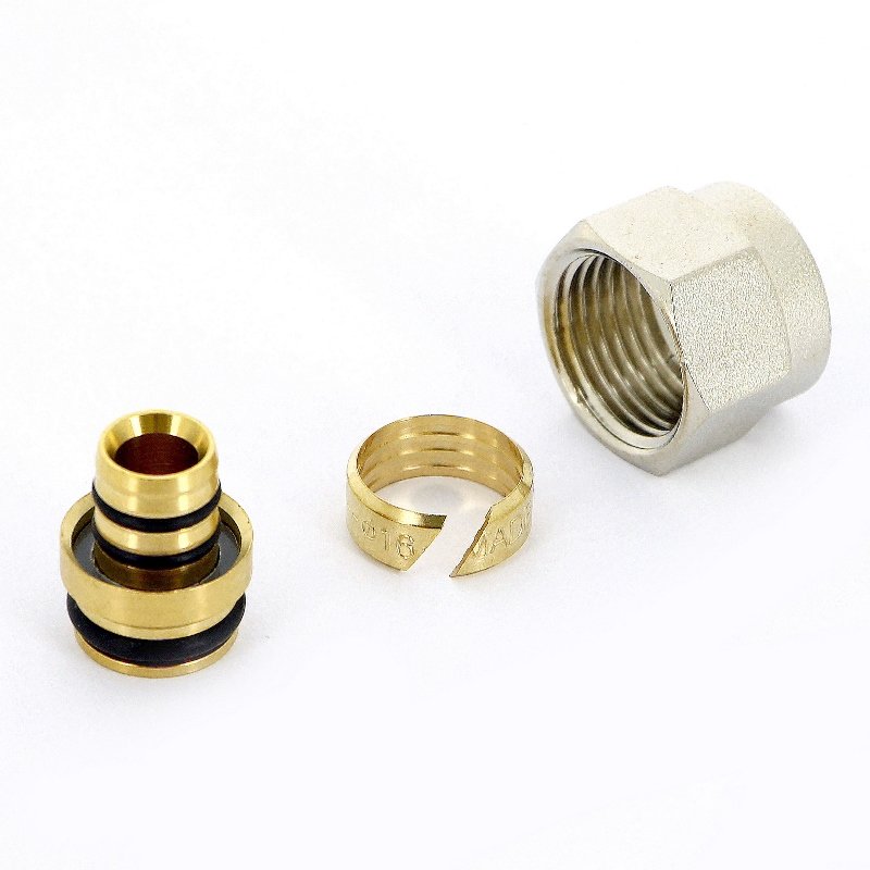 Соединитель обжим-В 20х3/4" EK никель евроконус WATTS 10000989 - Вид №3