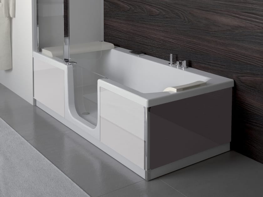 Гидромассажная ванна с дверью с хромотерапией Kinedo COMBI DOUBLE ARCH-00144748