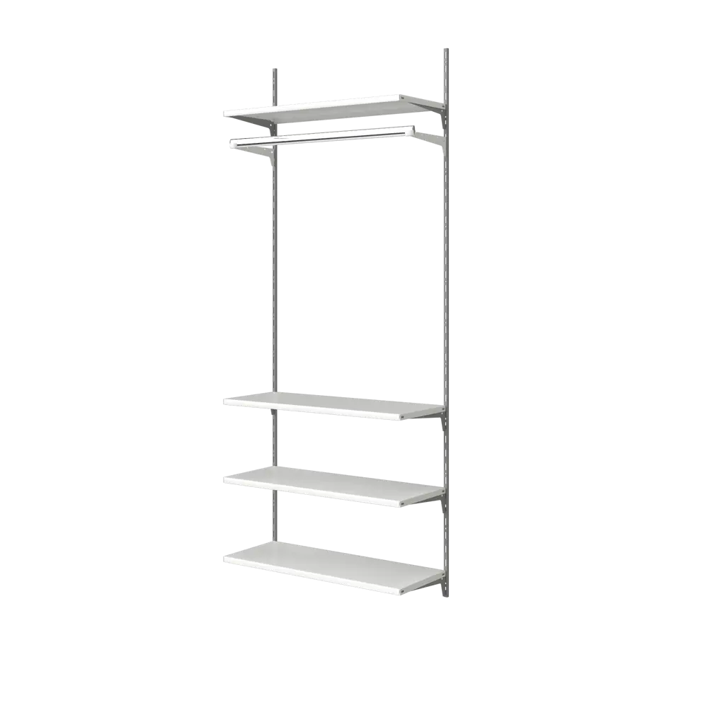 Направляющая однорядная Spaceo 200 см цвет серый STLM-2058549 - Вид №2