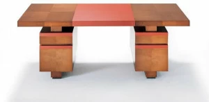 HUGUES CHEVALIER Прямоугольный деревянный стол в современном стиле Iconic