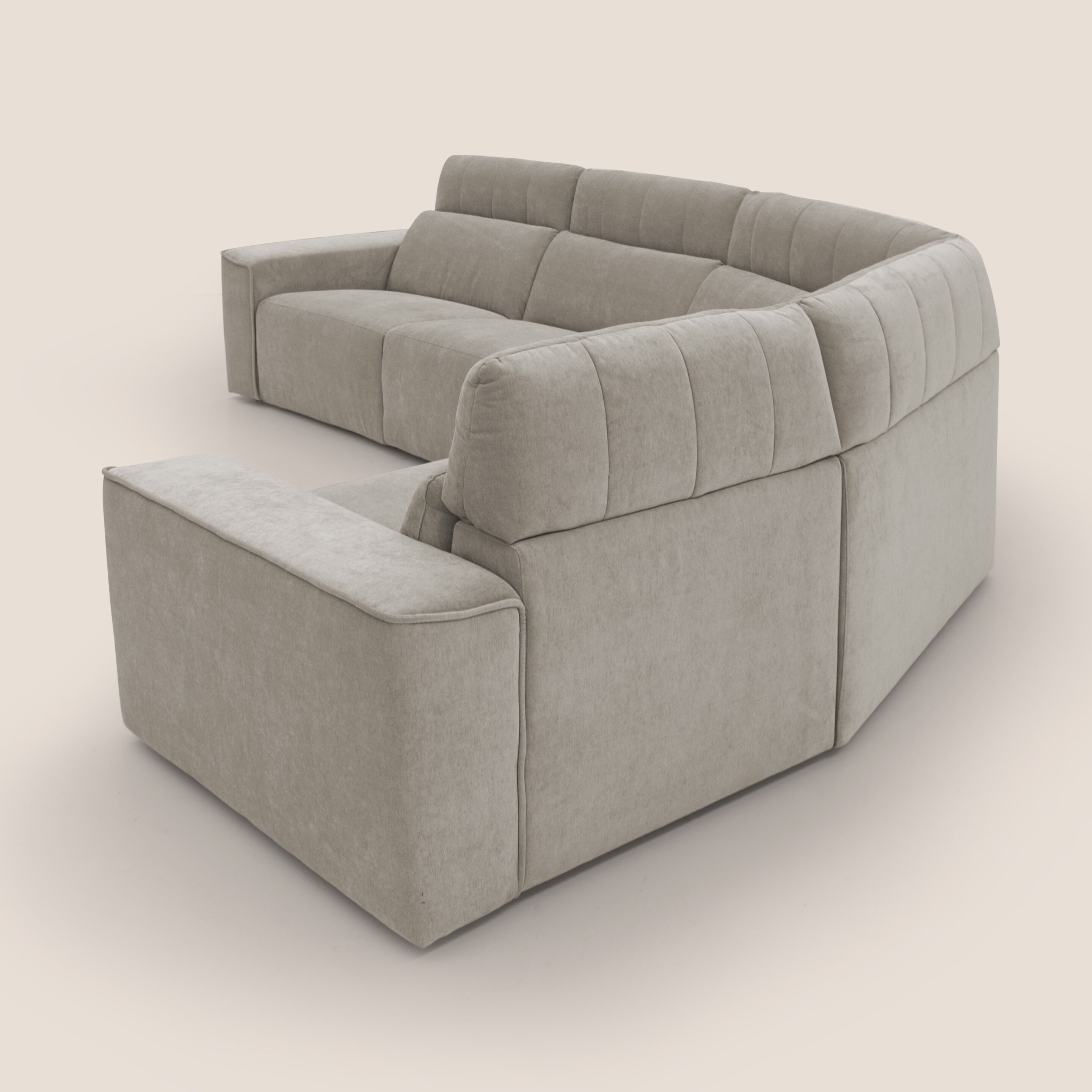 Угловой диван с откидной спинкой из ткани Divani.Store Clark ARCH-00090714 - Вид №133