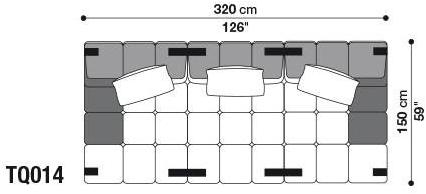 B&B Italia Модульный секционный диван Tufty time sun-id-1414316 - Вид №48
