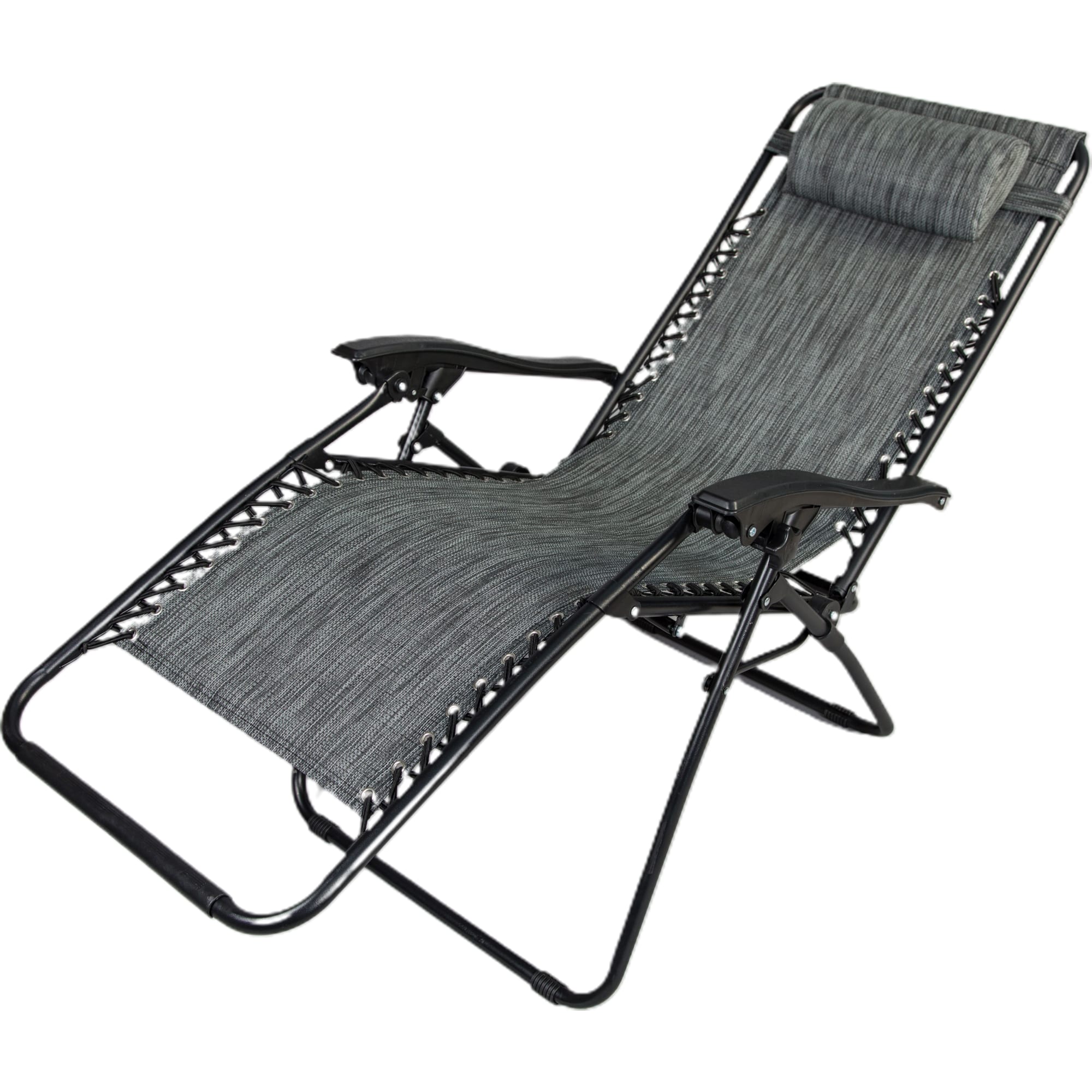 83582076 Кресло-шезлонг Бриз 165x65x110 см серый Santreyd  - Вид №1