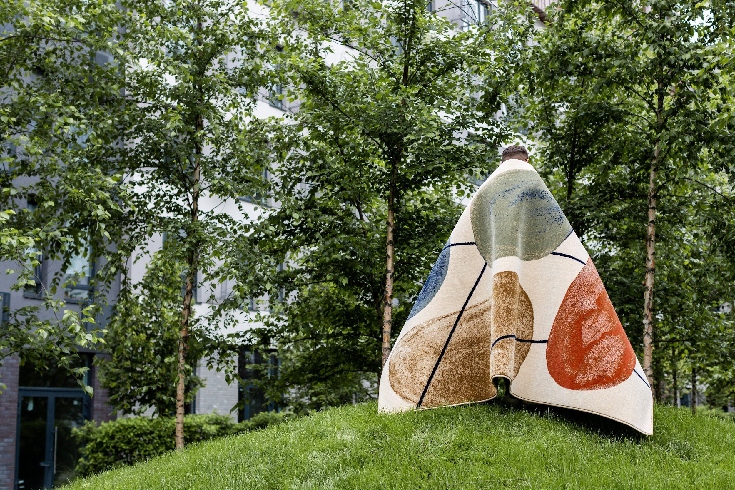 Прямоугольный ковер из полипропилена Shishka Project SEA GLASS ARCH-00089149 - Вид №3