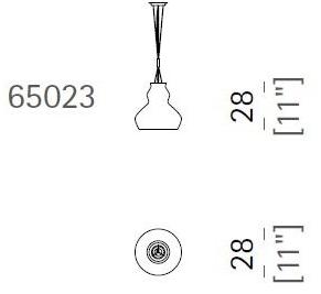 Arketipo Подвесной светильник из стекла Blob sun-id-1470204 - Вид №1
