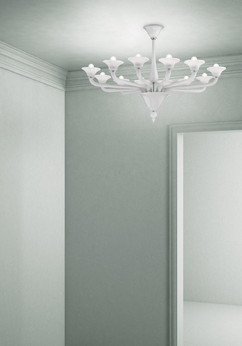 Sylcom Люстра из стекла Corner 1542/1543/1544 - Вид №3