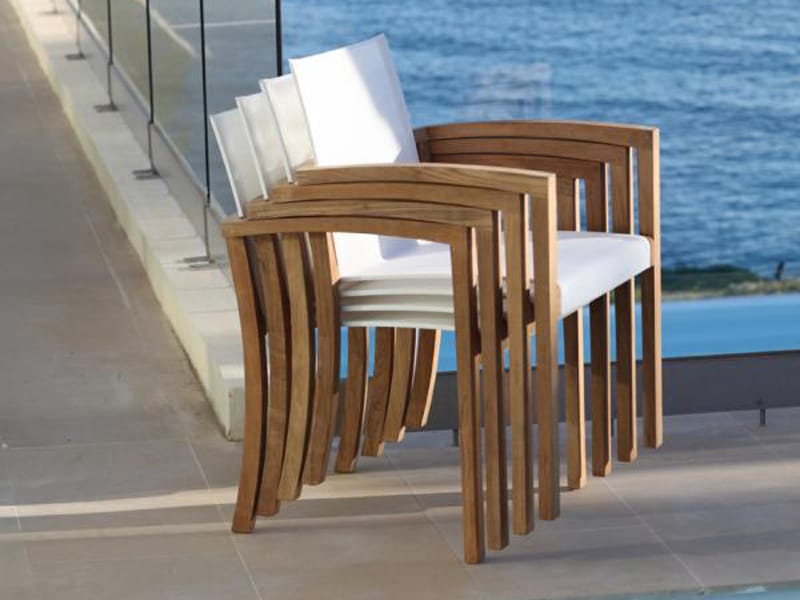 Садовый стул Batyline® с подлокотниками Royal Botania XQI ARCH-00043407 - Вид №3