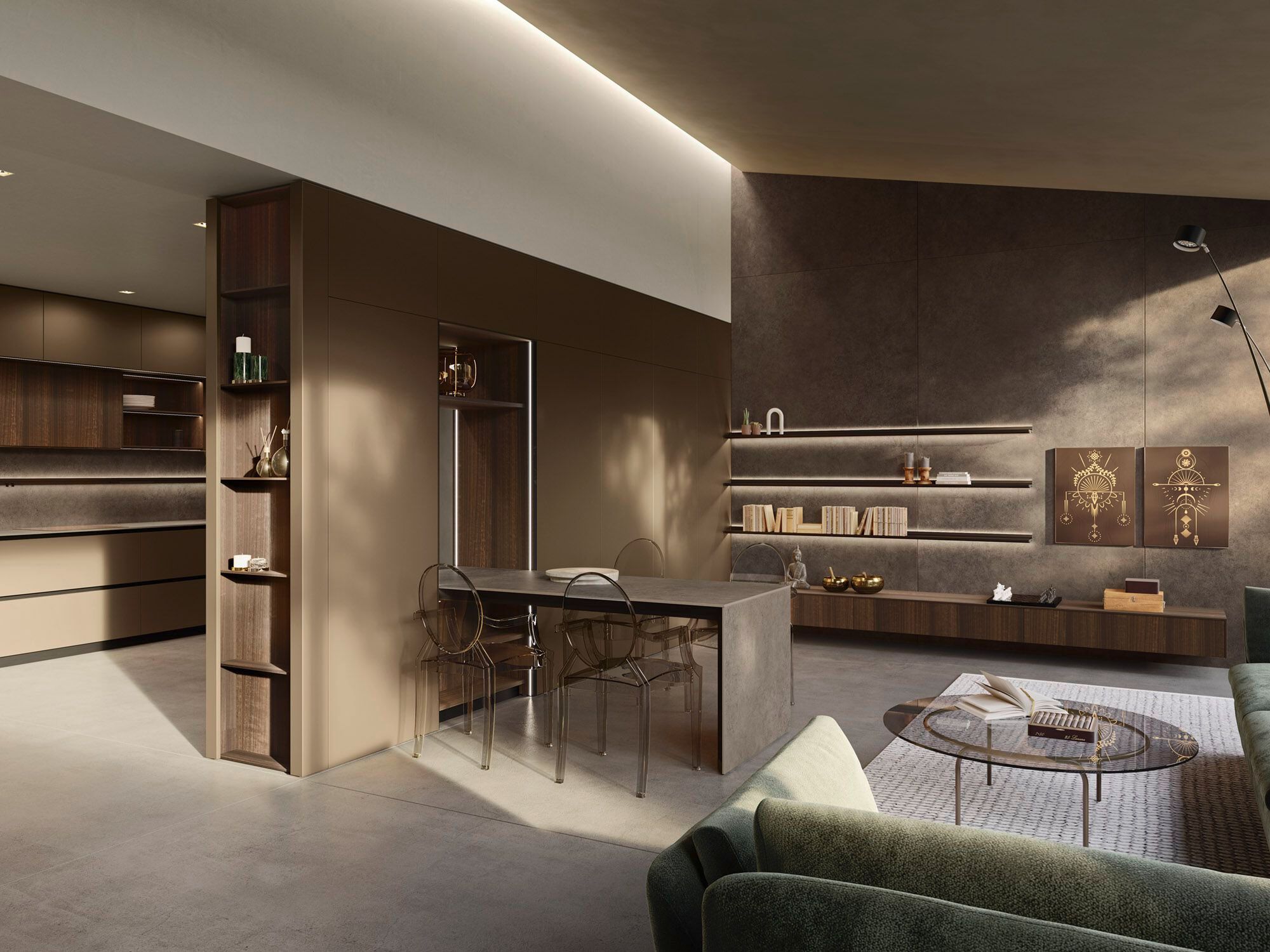 Встроенная кухня Arrital Ak_Project ARCH-00119660 - Вид №5