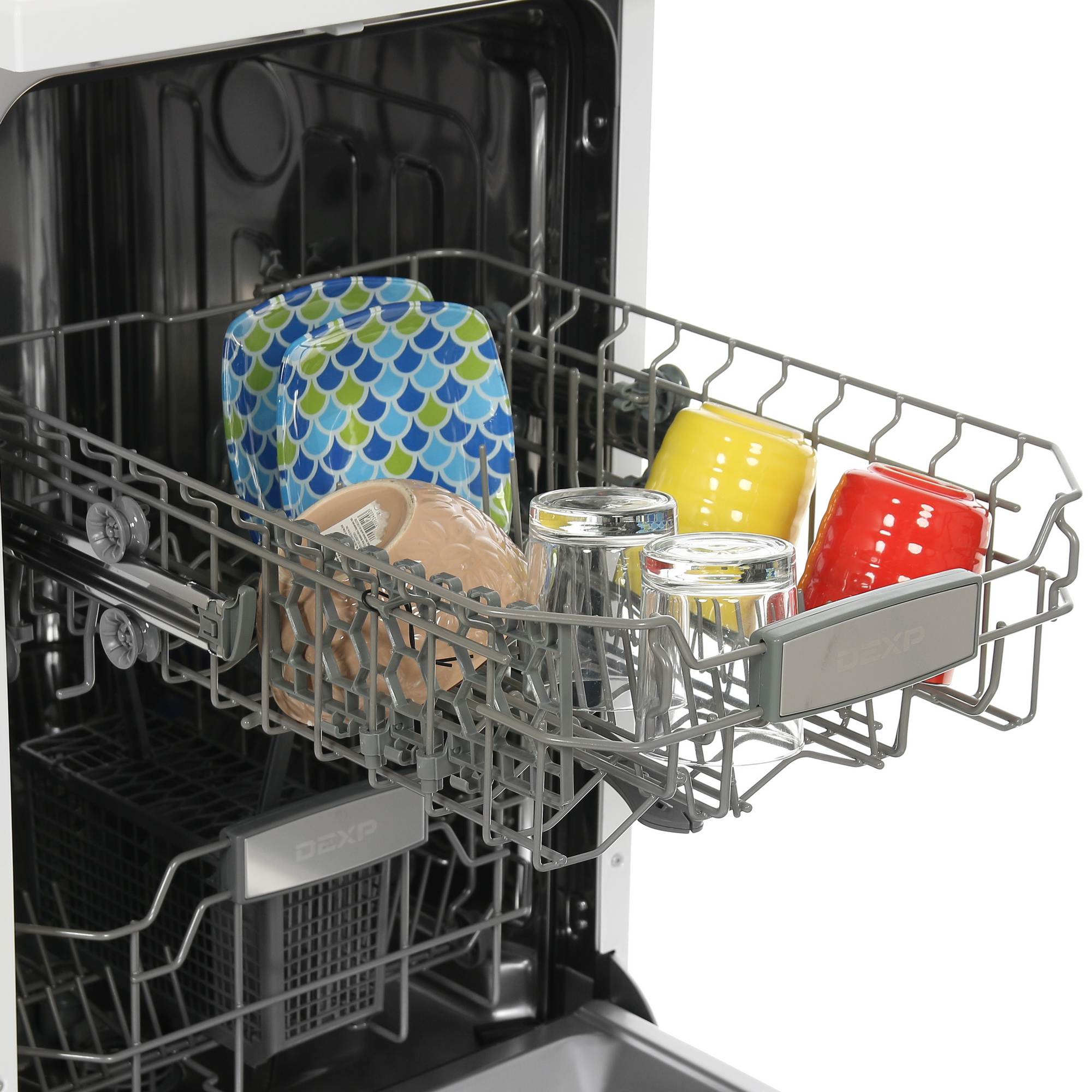 1387120 Посудомоечная машина DEXP M9C7PD белый STDN-0102340 - Вид №7