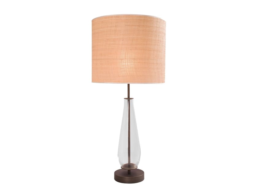 Светодиодная настольная лампа из латуни и стекла Lampex Italiana ANITA ARCH-00055260