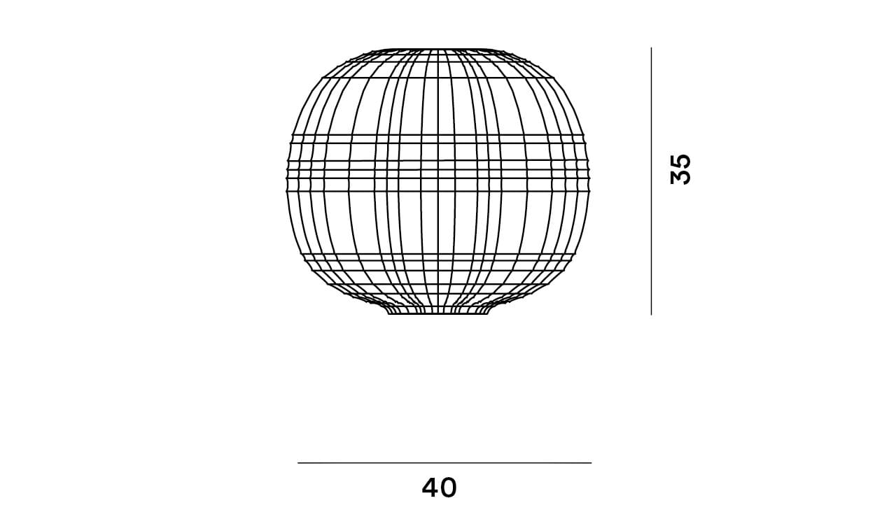 Выдувное стекло светодиодный потолочный светильник Foscarini тартан ARCH-00022098