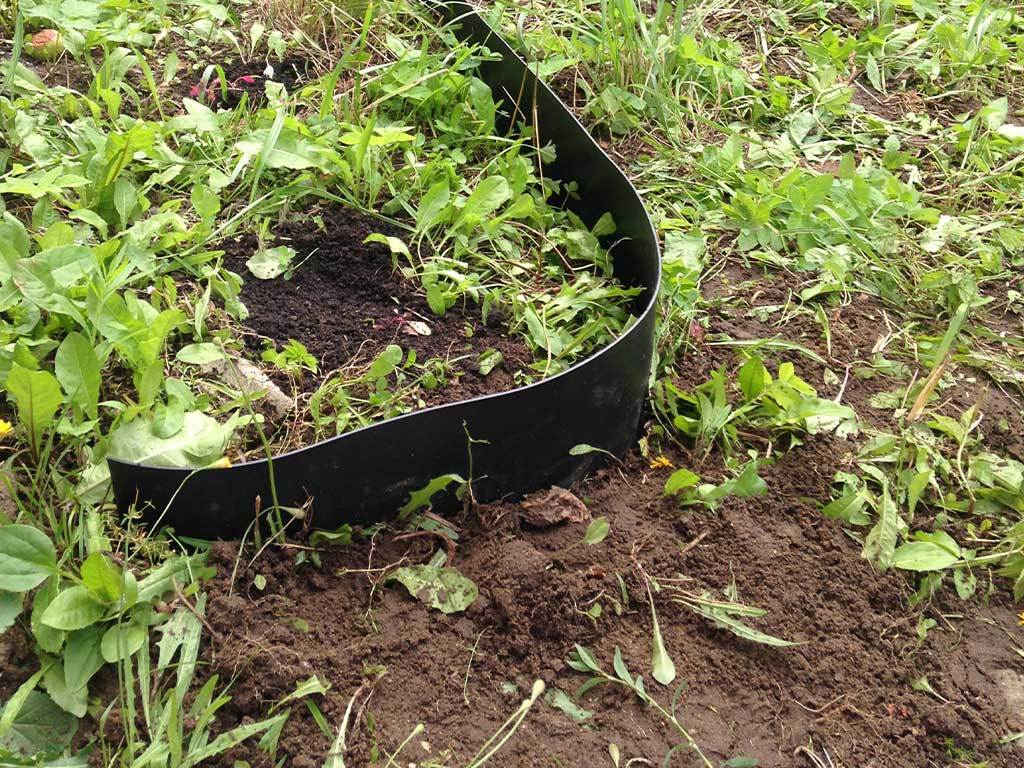 Лента бордюрная 750 мм x 10 м, 2 мм ГеоПластБорд GPBST-55 - Вид №8