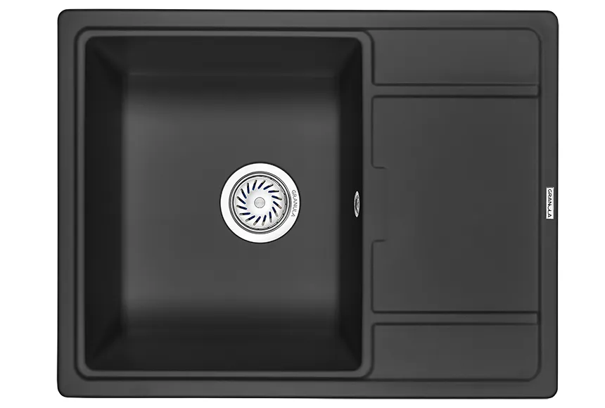 6503, ТУРМАЛИН, кухонная мойка, кварц GRANULA 6503-ST158 - Вид №1