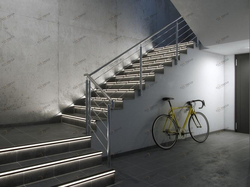 Lumines Lighting Алюминиевый профиль для лестницы со светодиодной подсветкой  10-0324-10 