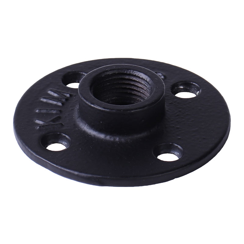 Фланец металлический для труб , 70x70x14 мм, черный LJPS0623 Public Steel Россия  - Вид №1